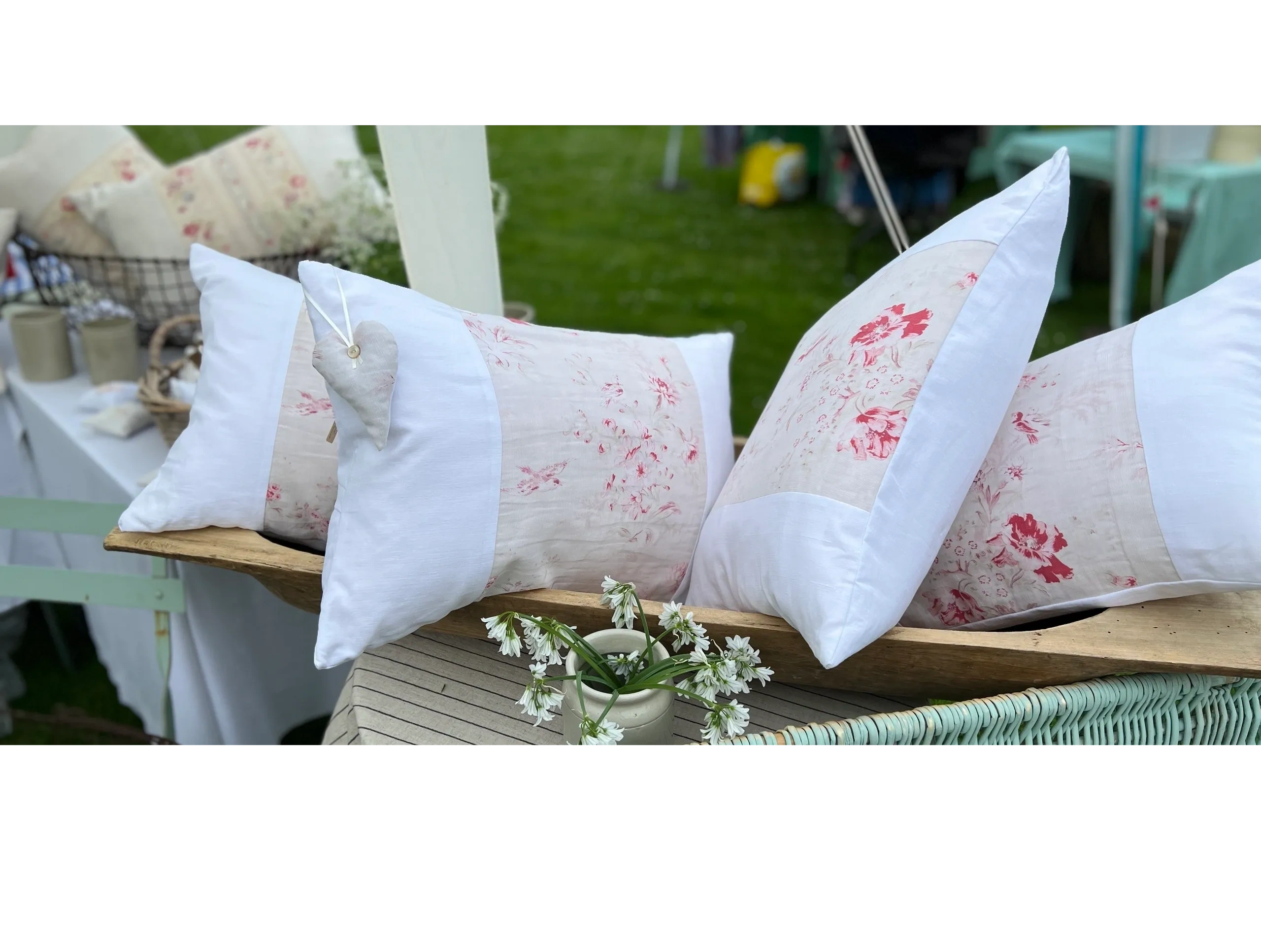 Handmade linen accessories